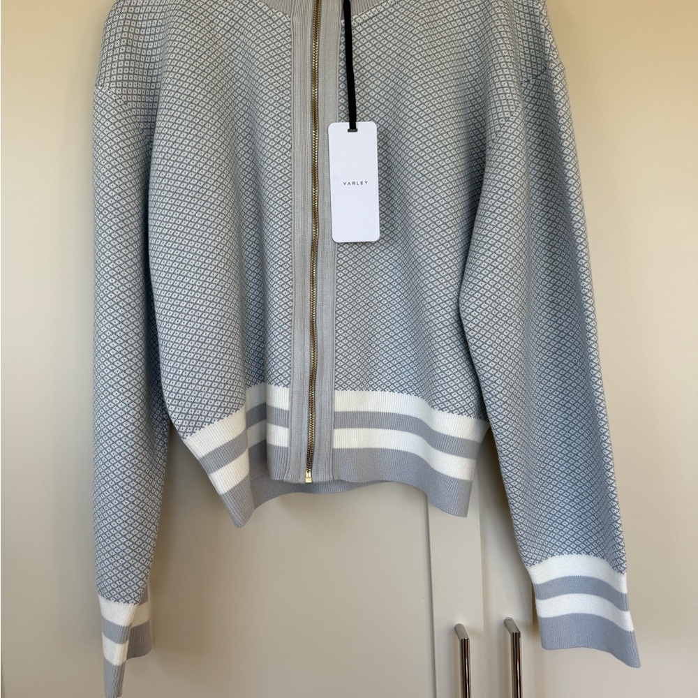 Varley Light Gray Ribbed Knit - Picture 3 of 6